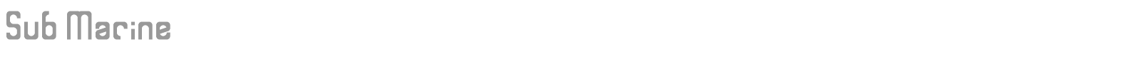 Sub Marine font preview